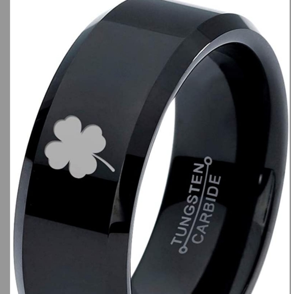 Tungsten Carbide like Men’s Ring - Picture 2 of 9